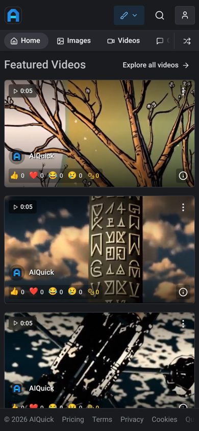 aiquick.io on a phone