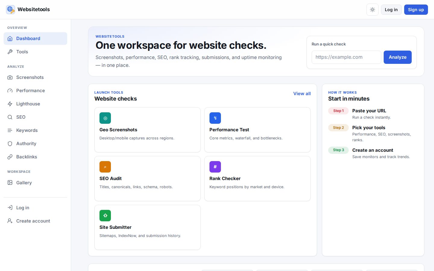 WebsiteTools website